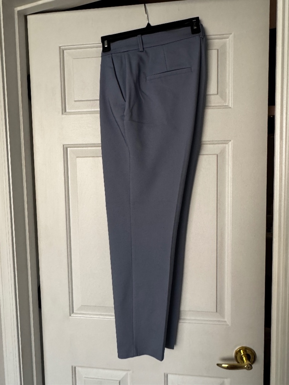 NWT H & M Light Blue Slacks Size 12 Regular waist with hidden elastic